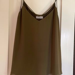 Babaton Green tank top - Size Medium